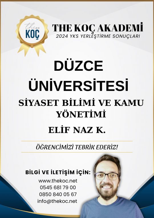 yks eğitim koçu