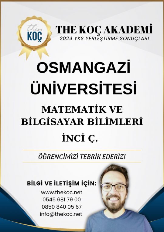 yks koçlukyks koçluk